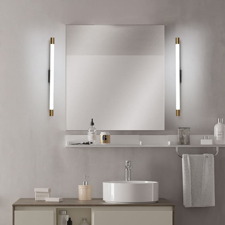 Minimalistische LED Wandlamp als Dunne Lichtbuis | Spiegellamp en Wandverlichting van Aluminium voor Woonkamer | Slaapkamer en Kaptafel
