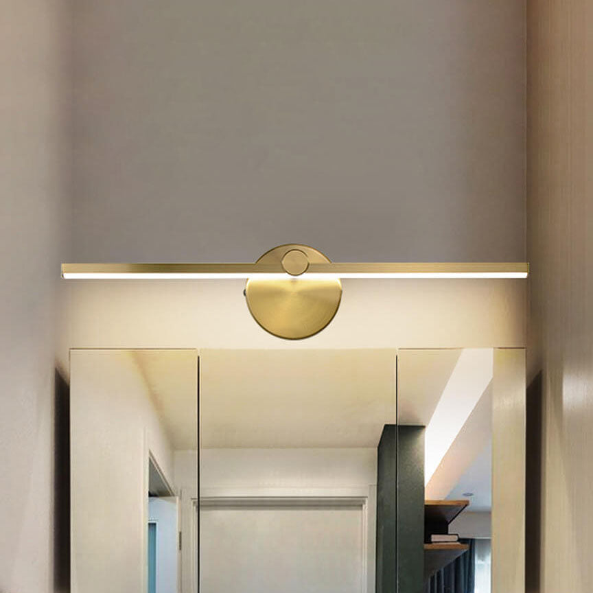 Minimalistische LED Wandlamp met Lange Lichtbalk van Aluminium | Spiegellamp en Bedlamp met of Zonder Schakelaar voor Slaapkamer | Woonkamer en Hal
