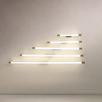 Minimalistische LED Wandlamp als Dunne Lichtbuis | Spiegellamp en Wandverlichting van Aluminium voor Woonkamer | Slaapkamer en Kaptafel