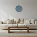 Moderne Wandklok met Stil Uurwerk Scandinavische Klok zonder Tikken met Houten Wijzers Minimalistische Klok voor Woonkamer | Slaapkamer en Kantoor