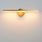 Minimalistische LED Wandlamp met Lange Lichtbalk van Aluminium | Spiegellamp en Bedlamp met of Zonder Schakelaar voor Slaapkamer | Woonkamer en Hal