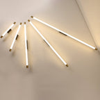 Minimalistische LED Wandlamp als Dunne Lichtbuis | Spiegellamp en Wandverlichting van Aluminium voor Woonkamer | Slaapkamer en Kaptafel