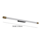 Minimalistische LED Wandlamp als Dunne Lichtbuis | Spiegellamp en Wandverlichting van Aluminium voor Woonkamer | Slaapkamer en Kaptafel