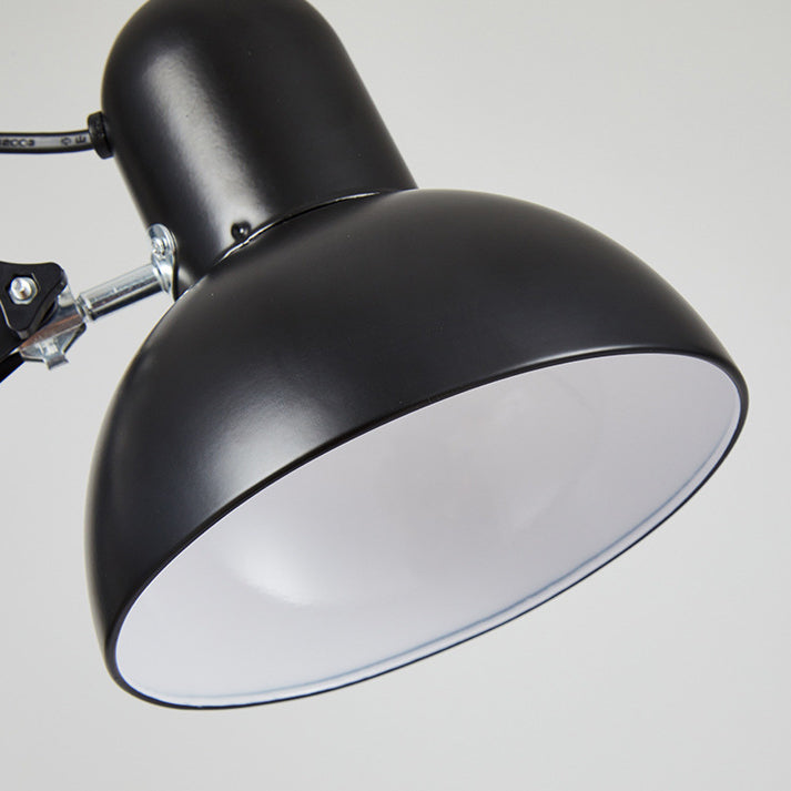 Klemlamp met Lange Zwenkarm Verstelbare Bureaulamp met Klem Architectenlamp van Metaal voor Bureau | Slaapkamer en Werkplek