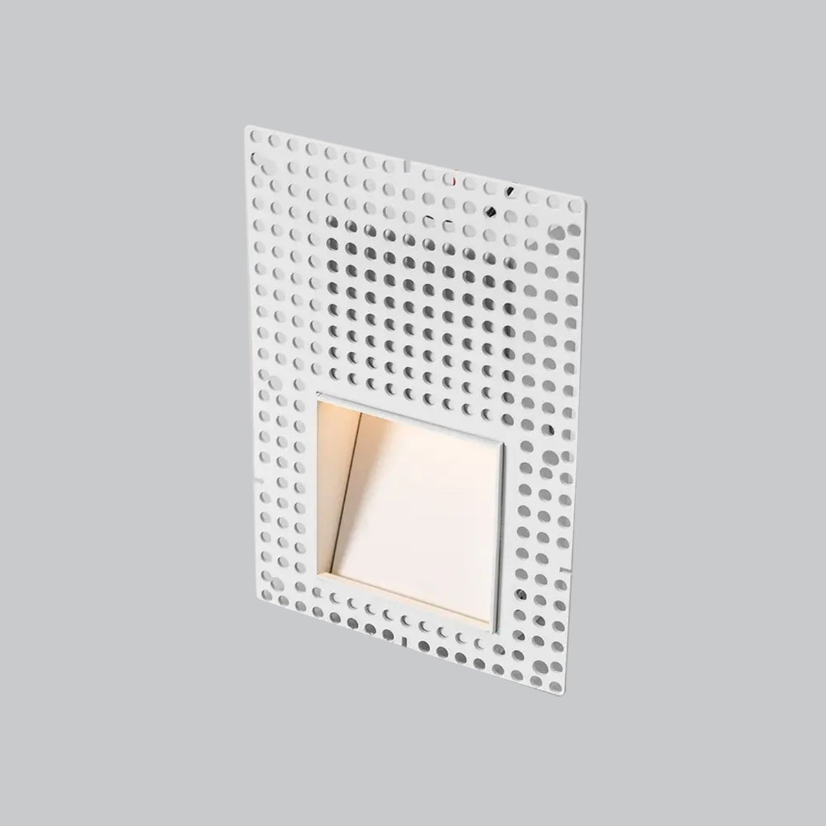 Inbouw LED Wandlamp met Bewegingssensor Randloze Traplamp met Geperforeerd Paneel en Zacht Licht naar Beneden voor Trap | Hal en Gang