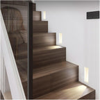 Inbouw LED Wandlamp met Bewegingssensor Randloze Traplamp met Geperforeerd Paneel en Zacht Licht naar Beneden voor Trap | Hal en Gang