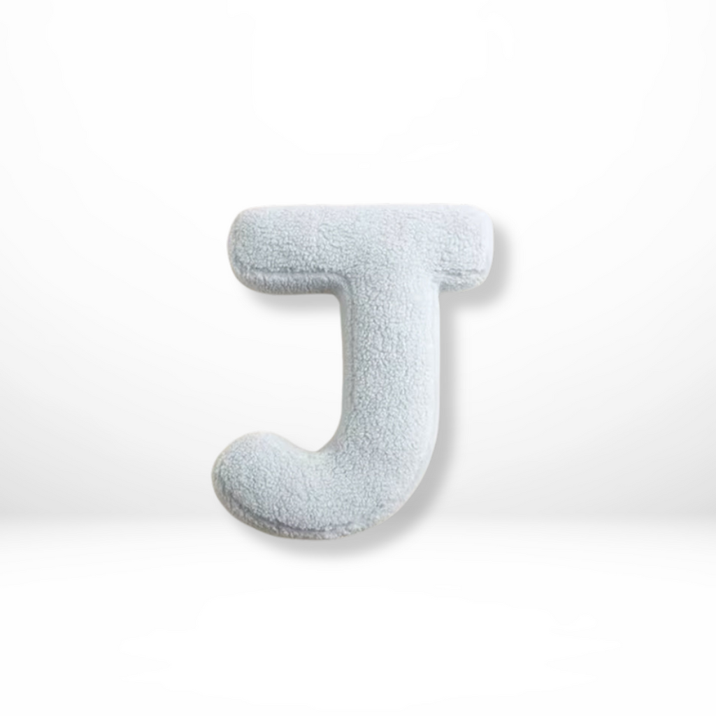 Letterkussen Alfabet Sierkussen in Lettervorm Zacht Decoratief Kussen voor Naam of Initialen op Bank | Bed en Kinderkamer