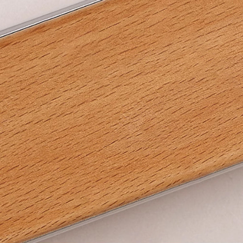 Houten LED Wandlamp Lange Lichtlijn Japanse Stijl Lineaire Wandverlichting met Eenzijdig of Tweezijdig Licht voor Slaapkamer | Hal en Gang