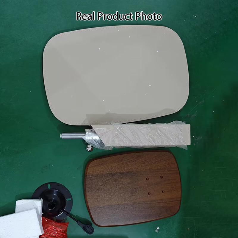 Scandinavische Bijzettafel in Hoogte Verstelbaar met Draaibaar Tafelblad | Laptoptafel en Banktafel voor Woonkamer en Slaapkamer