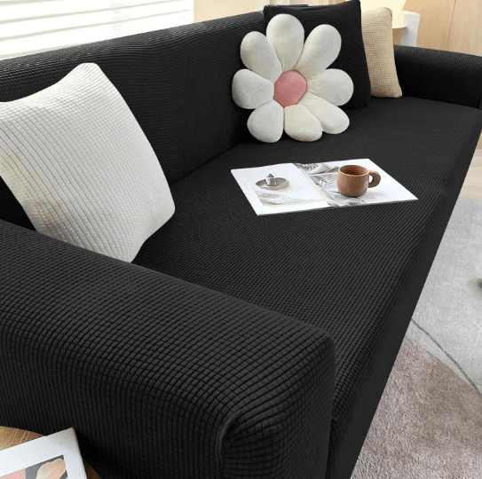 Antislip Bankhoes van Jacquard Wasbare Sofahoes voor Bank met Armleuningen als Bescherming tegen Vlekken | Huisdierharen en Krassen