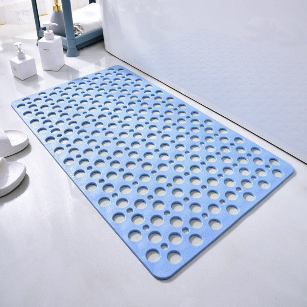 Antislip Douchemat met Zuignappen en Afvoergaten | Flexibele Badkuipmat voor Douche en Bad | Eenvoudig Schoon te Maken Badmat voor Badkamer