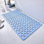 Antislip Douchemat met Zuignappen en Afvoergaten | Flexibele Badkuipmat voor Douche en Bad | Eenvoudig Schoon te Maken Badmat voor Badkamer
