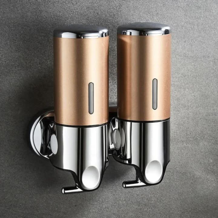 Zeepdispenser voor Wandmontage | Roestvrijstalen Zeeppomp voor Zeep Shampoo en Lotion | Voor Badkamer Keuken en Toilet