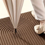 Absorberende Deurmat met Golvend Lijnenpatroon Wasbare Antislip Schoonloopmat voor Voordeur | Hal en Entree