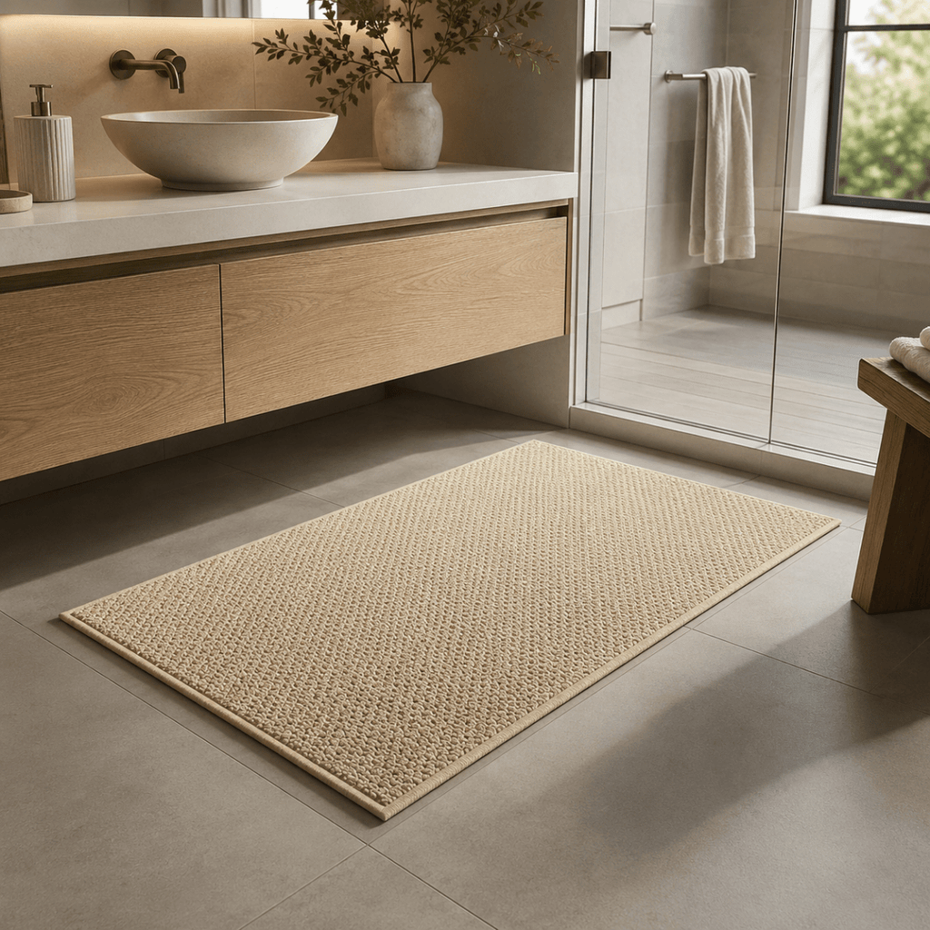 Absorberende Deurmat voor Binnen en Buiten | Sneldrogende Schoonloopmat met Antislip voor Hal Entree Badkamer en Balkon