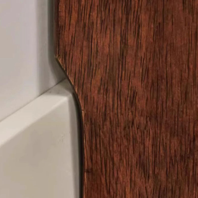 Massief Houten Schoenenbank met Kunstleren Zitkussen en Open Schoenenrek | Minimalistische Halbank met Afgeronde Hoeken voor Hal en Woonkamer