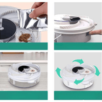 Elektrische Vliegenvanger zonder Chemicaliën Stille Vliegenval op USB met Uitneembare Opvangbak voor Keuken | Woonkamer en Tuin