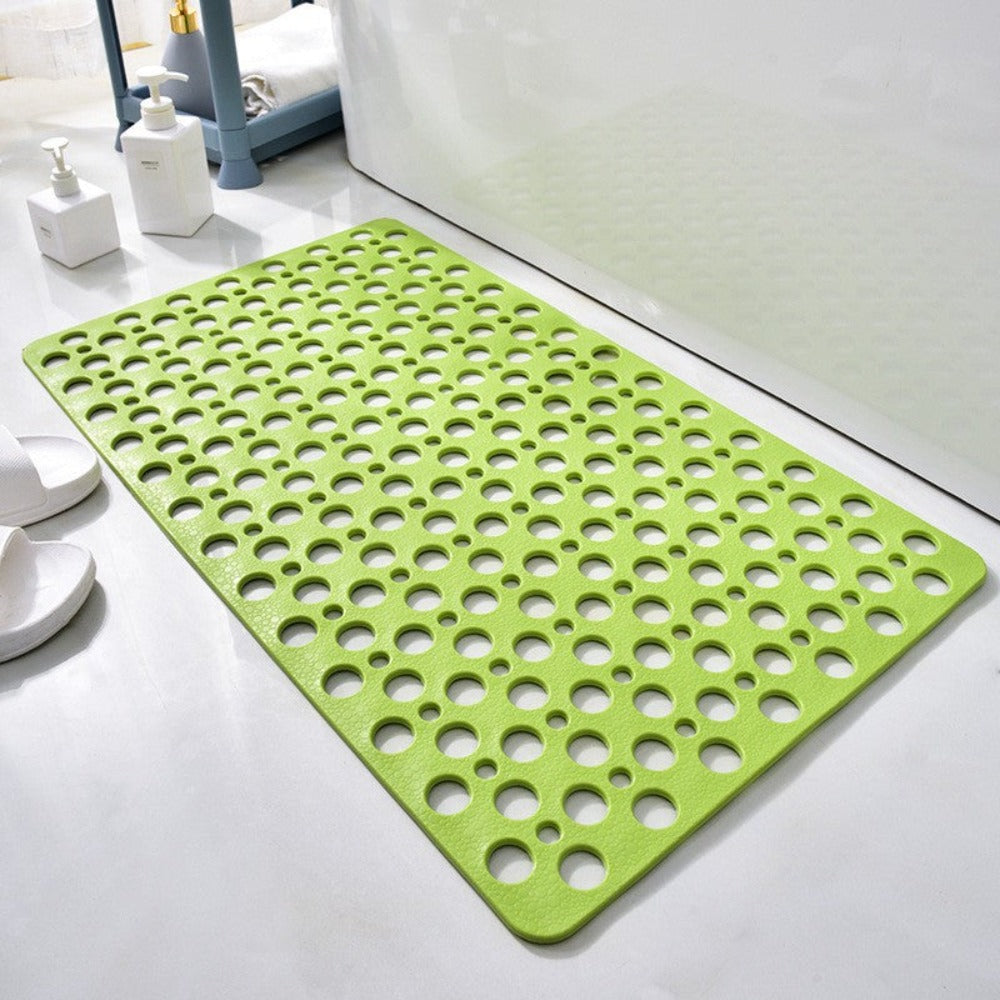 Antislip Douchemat met Zuignappen en Afvoergaten | Flexibele Badkuipmat voor Douche en Bad | Eenvoudig Schoon te Maken Badmat voor Badkamer