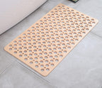Antislip Douchemat met Zuignappen en Afvoergaten | Flexibele Badkuipmat voor Douche en Bad | Eenvoudig Schoon te Maken Badmat voor Badkamer
