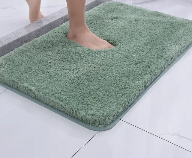 Badmat Antislip Zachte Microvezel Badkamermat Sneldrogend en Machinewasbaar Douchemat voor Badkamer | Douche en Toilet