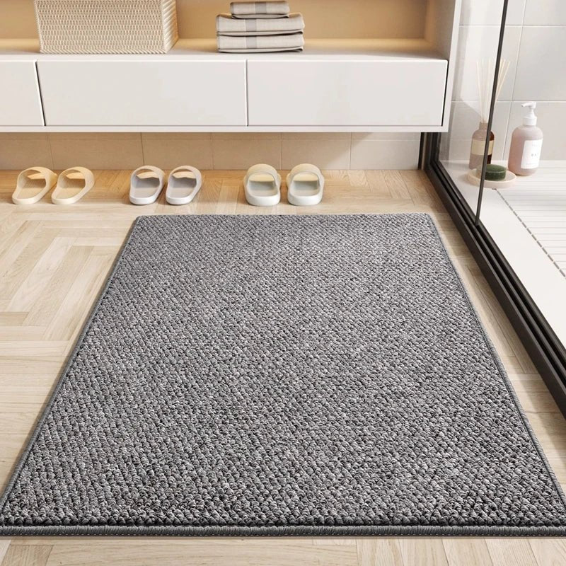 Absorberende Deurmat voor Binnen en Buiten | Sneldrogende Schoonloopmat met Antislip voor Hal Entree Badkamer en Balkon