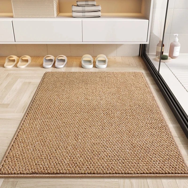 Absorberende Deurmat voor Binnen en Buiten | Sneldrogende Schoonloopmat met Antislip voor Hal Entree Badkamer en Balkon