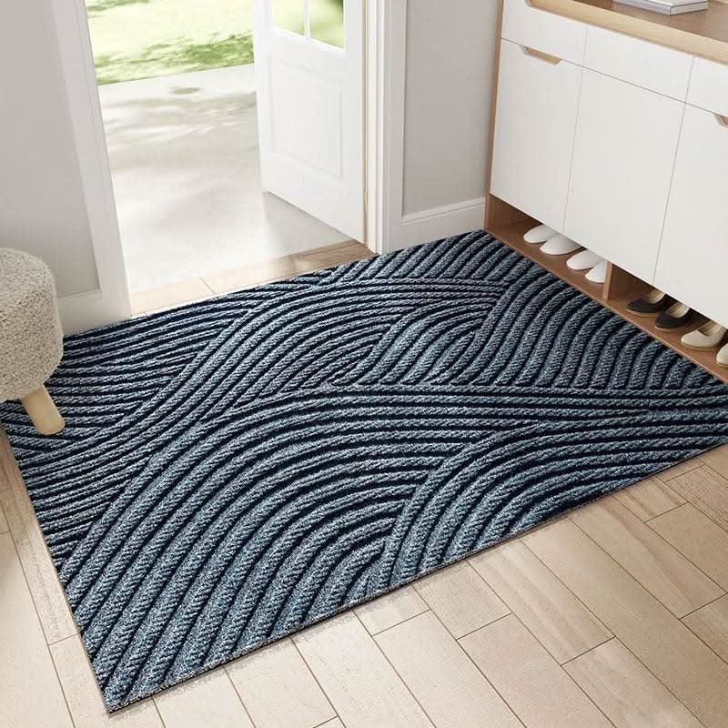 Antislip Deurmat met Zandvanger Design Schoonloopmat in Scandinavische Stijl voor Voordeur | Hal en Entree