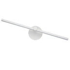 Minimalistische LED Wandlamp met Lange Lichtbalk van Aluminium | Spiegellamp en Bedlamp met of Zonder Schakelaar voor Slaapkamer | Woonkamer en Hal
