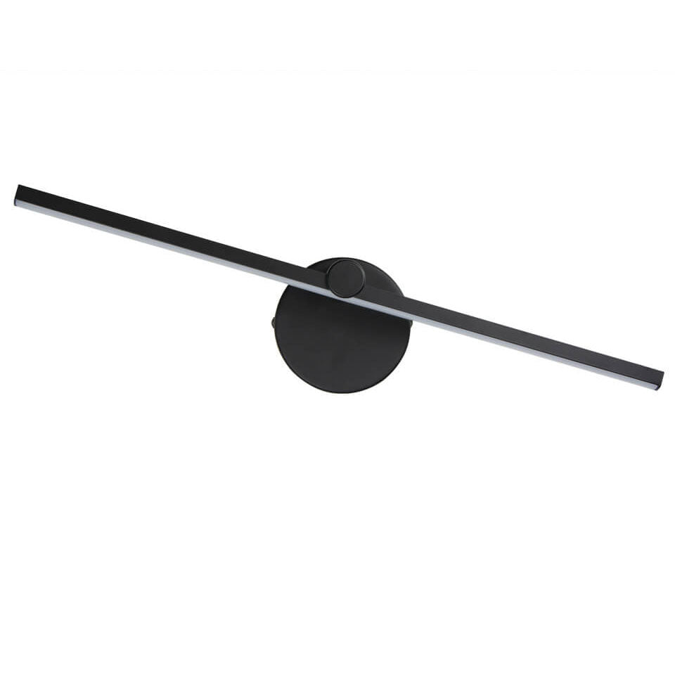 Minimalistische LED Wandlamp met Lange Lichtbalk van Aluminium | Spiegellamp en Bedlamp met of Zonder Schakelaar voor Slaapkamer | Woonkamer en Hal