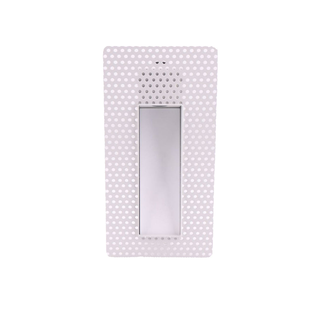 Inbouw LED Wandlamp met Bewegingssensor Randloze Traplamp met Geperforeerd Paneel en Zacht Licht naar Beneden voor Trap | Hal en Gang