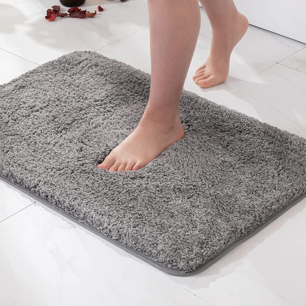 Badmat Antislip Zachte Microvezel Badkamermat Sneldrogend en Machinewasbaar Douchemat voor Badkamer | Douche en Toilet