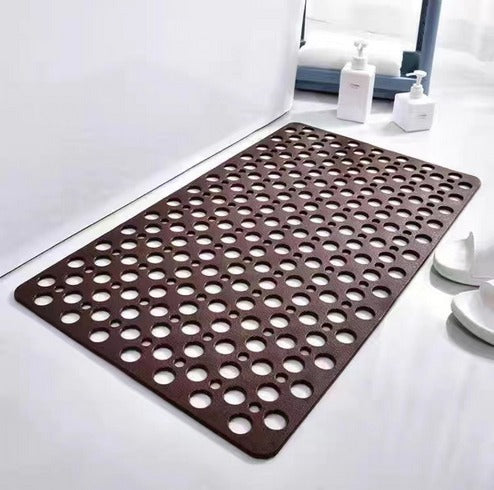 Antislip Douchemat met Zuignappen en Afvoergaten | Flexibele Badkuipmat voor Douche en Bad | Eenvoudig Schoon te Maken Badmat voor Badkamer