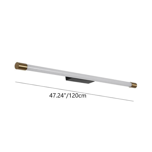 Minimalistische LED Wandlamp als Dunne Lichtbuis | Spiegellamp en Wandverlichting van Aluminium voor Woonkamer | Slaapkamer en Kaptafel