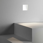 Inbouw LED Wandlamp met Bewegingssensor Randloze Traplamp met Geperforeerd Paneel en Zacht Licht naar Beneden voor Trap | Hal en Gang