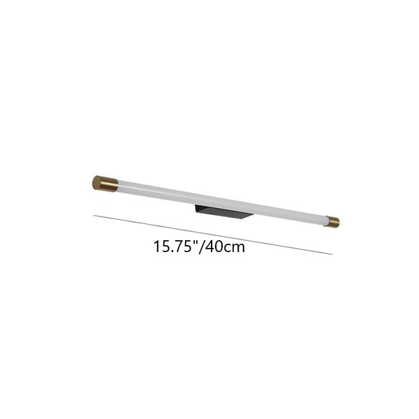 Minimalistische LED Wandlamp als Dunne Lichtbuis | Spiegellamp en Wandverlichting van Aluminium voor Woonkamer | Slaapkamer en Kaptafel