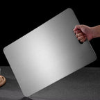Titanium Snijplank Niet Poreuze Metalen Keukensnijplank met Handgreep Geur- en Vlekbestendig voor Vlees | Vis en Groenten