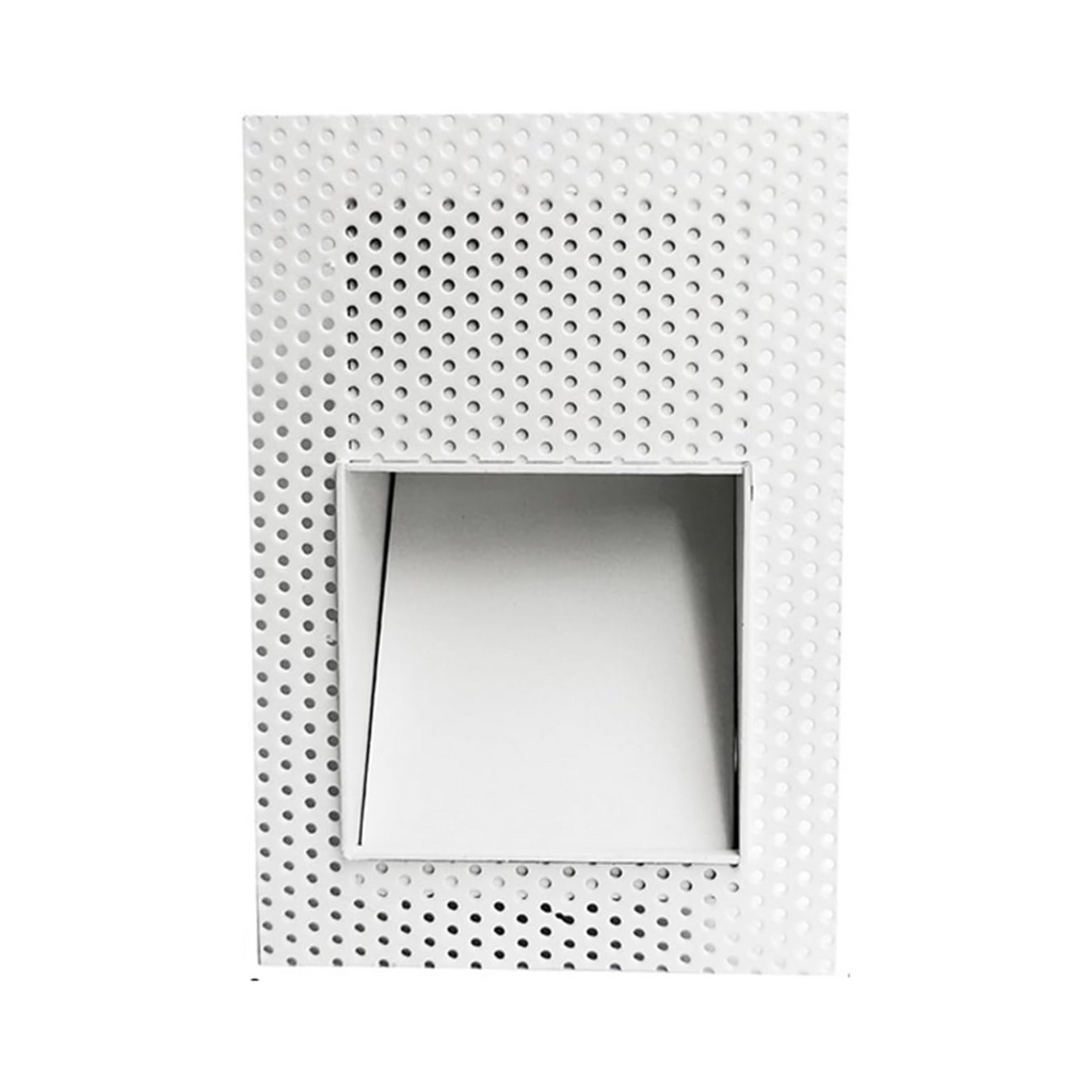 Inbouw LED Wandlamp met Bewegingssensor Randloze Traplamp met Geperforeerd Paneel en Zacht Licht naar Beneden voor Trap | Hal en Gang